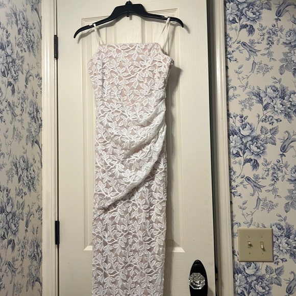 White Prom Dress - Picture 1 of 4
